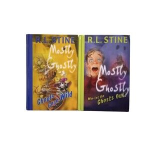 R.L‎ Stine two book bundle
